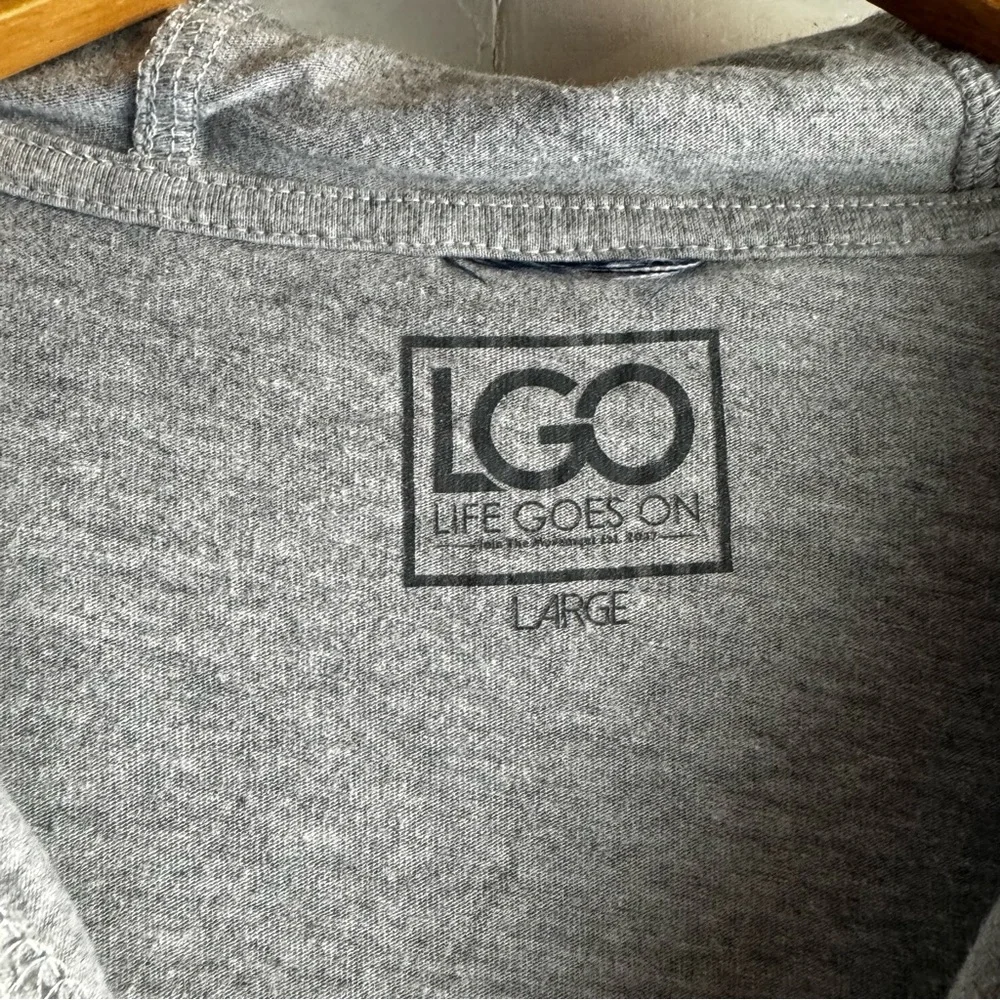 LGO Life Goes On Hoodie Pullover - Picture 4 of 4